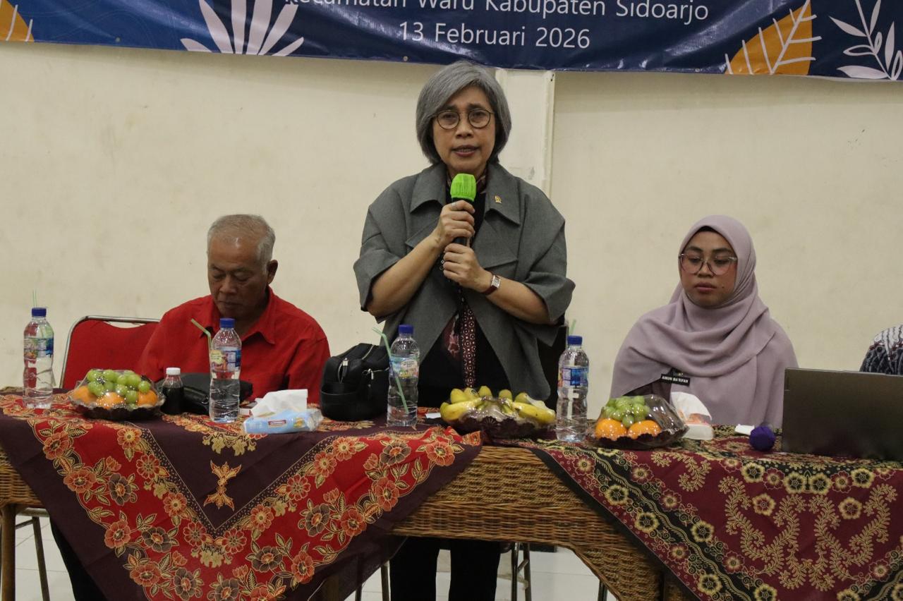 Sosialisasi Program Makan Bergizi Gratis (MBG) bersama mitra kerja digelar di Gedung Maerokotjo Rewwin, Waru, Kabupaten Sidoarjo.