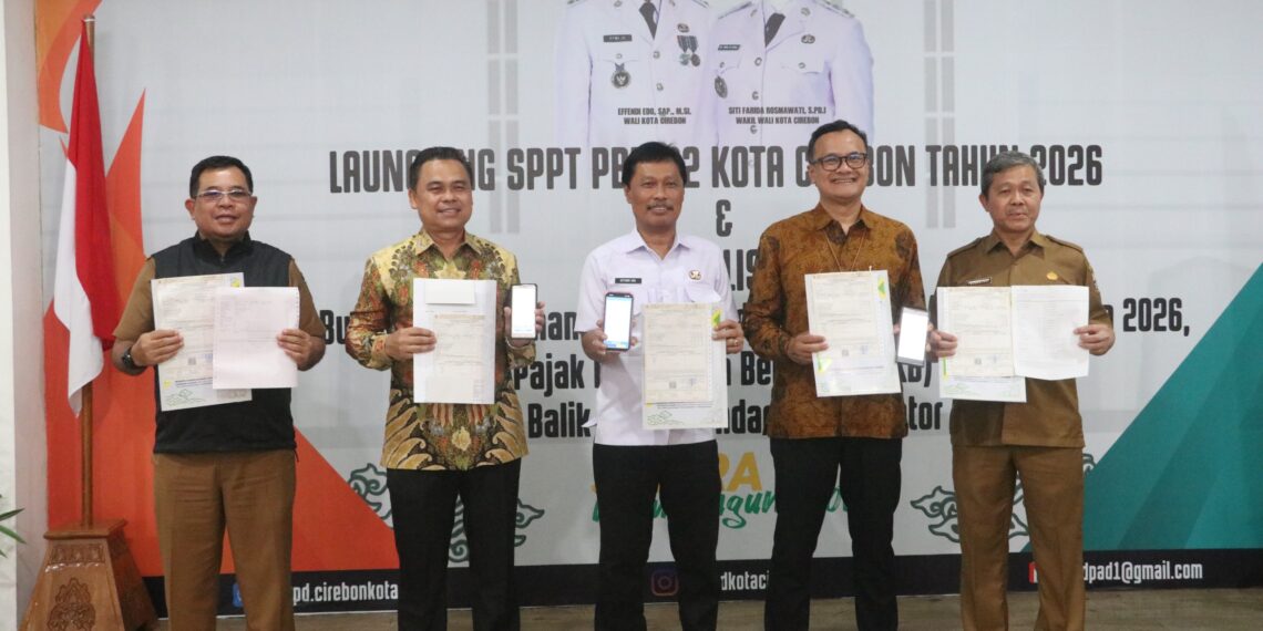 Peluncuran Surat Pemberitahuan Pajak Terutang Pajak Bumi dan Bangunan Perdesaan dan Perkotaan (SPPT PBB-P2) Tahun 2026.