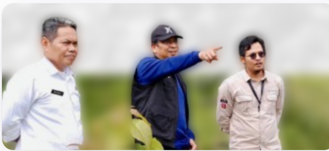 Anggota Komisi IV DPRD Provinsi Jawa Barat Tedy Rusmawan (tengah) mengingatkan masyarakat pentingnya langkah antisipatif, dengan memulai pemilahan sampah sejak dari rumah tangga hingga pengurangan volume kiriman ke Sarimukti.