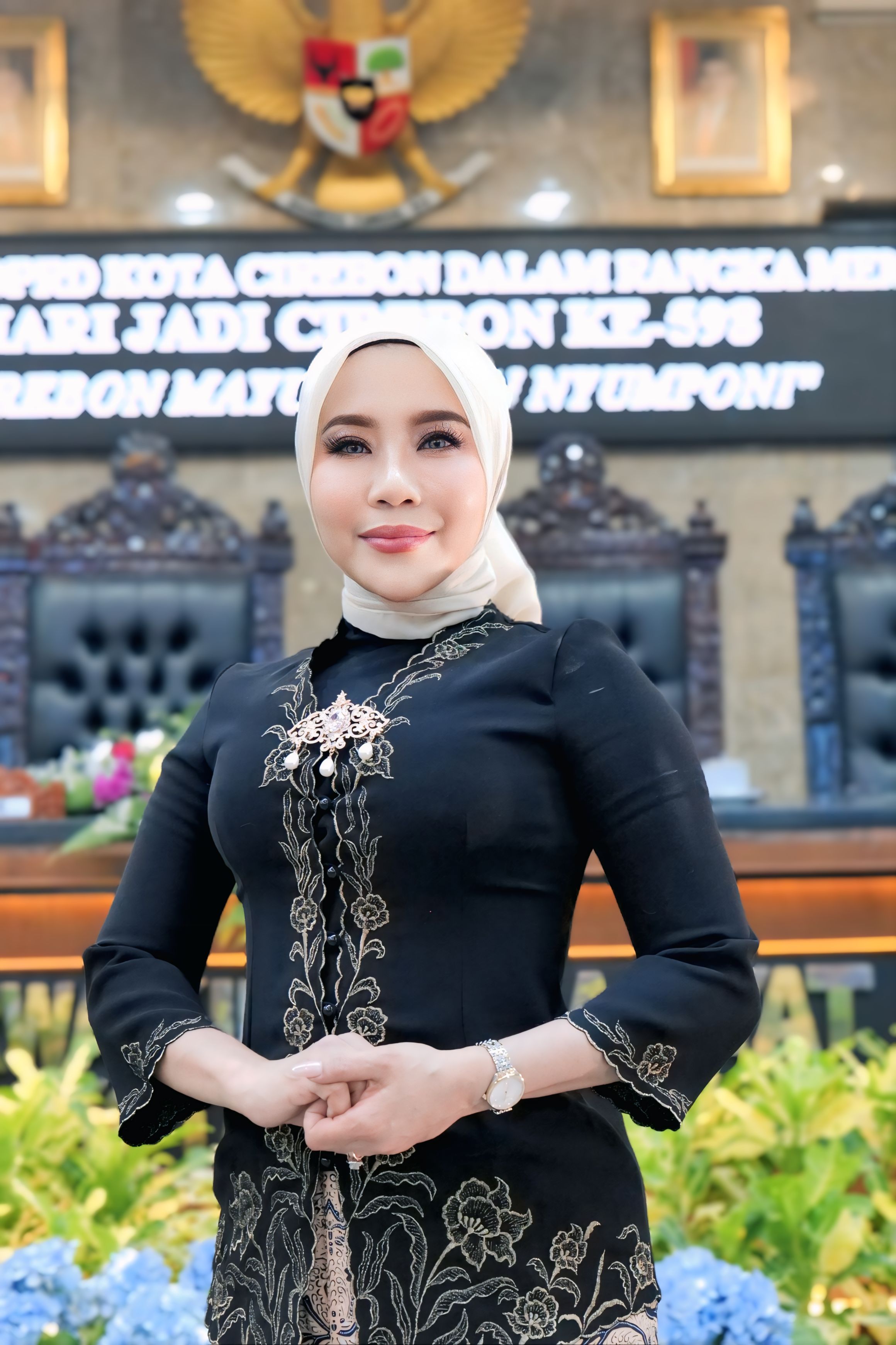 Anggota Fraksi PAN DPRD Kota Cirebon, Rinna Suryanti.