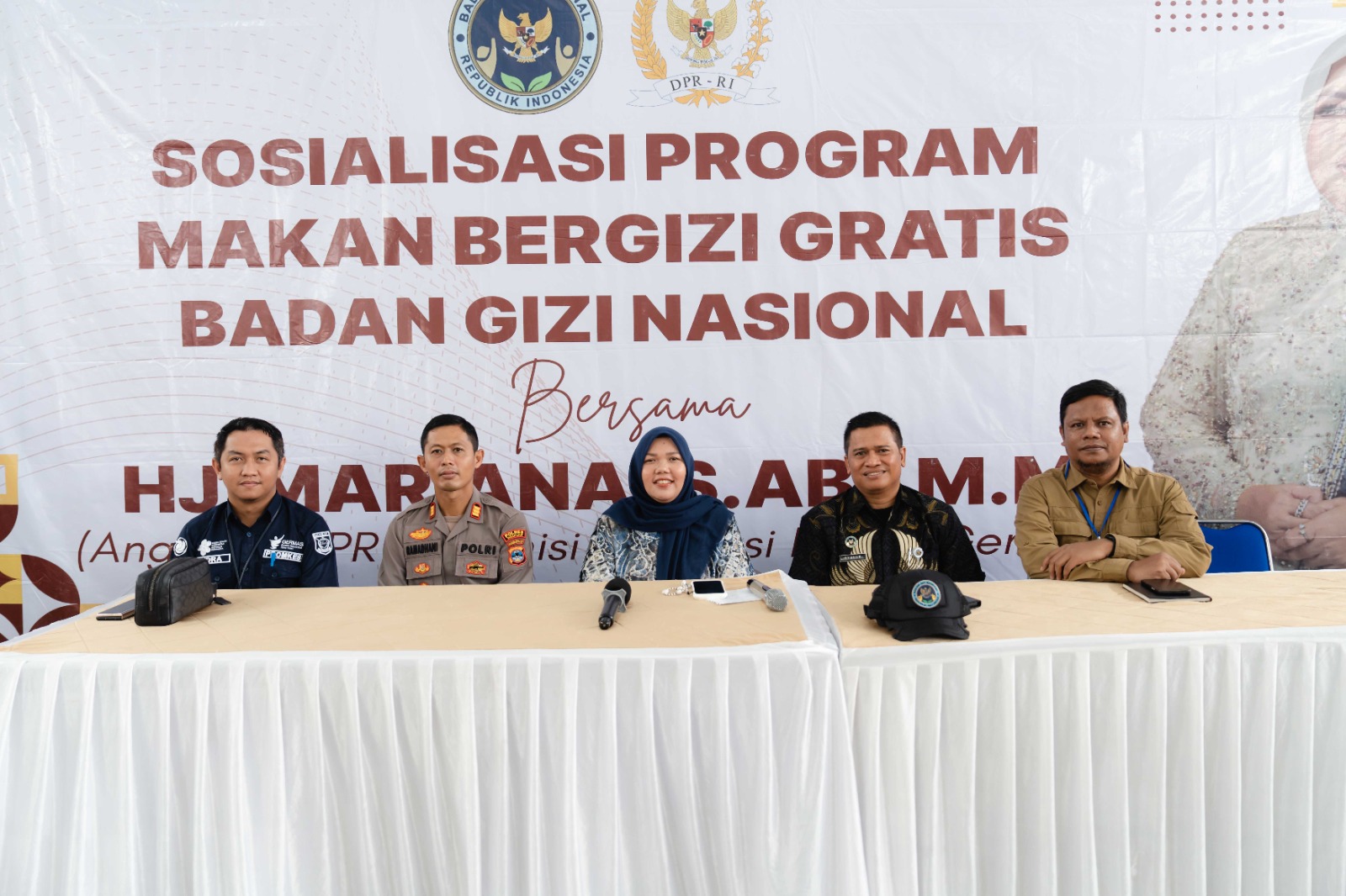 Sosialisasi program makan bergizi gratis di Tanah Laut