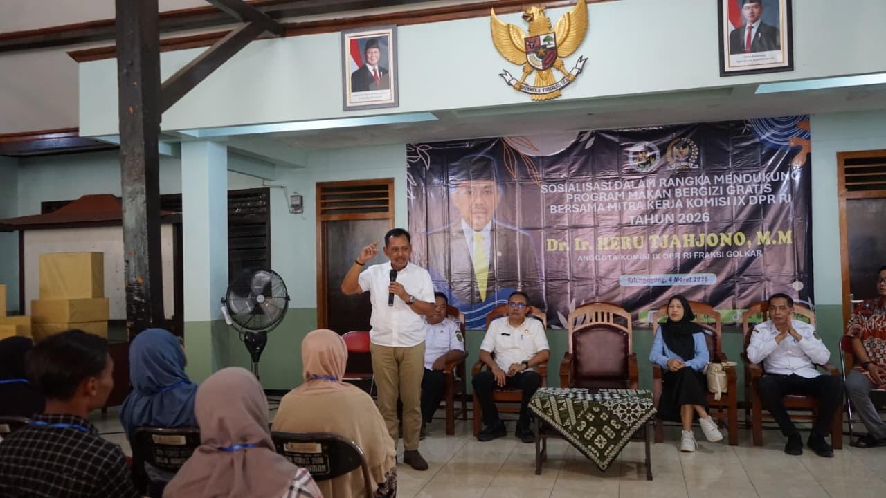 Sosialisasi Makan Bergizi Gratis kembali digelar di Desa Kauman, Kecamatan Kauman, Kabupaten Tulungagung, Jawa Timur.