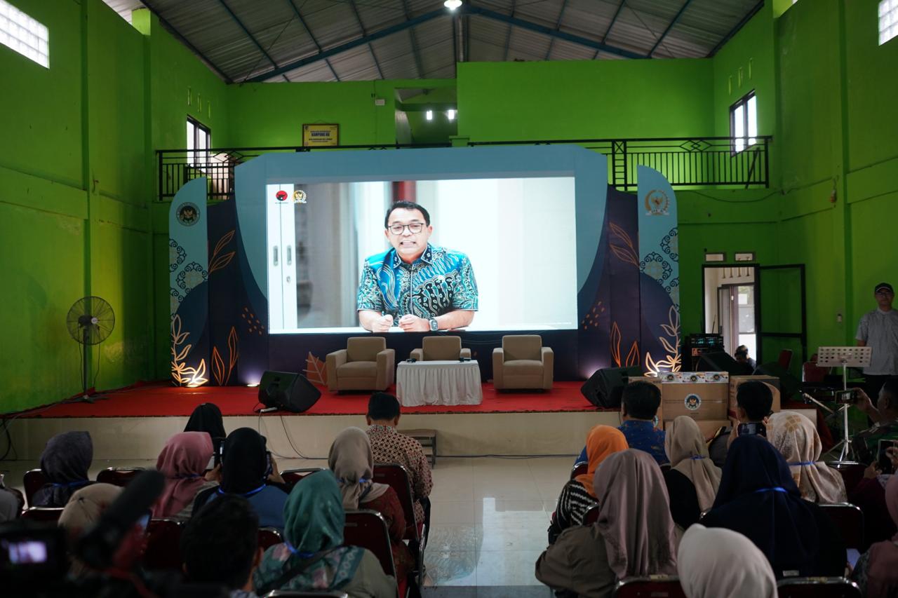 Sosialisasi program MBG digelar di Gedung Desa Ringinsari, Kecamatan Kandat, Kabupaten Kediri