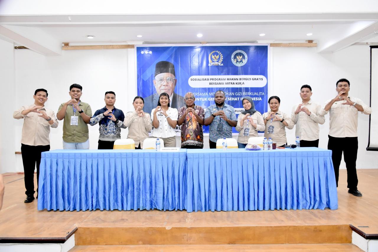 Sosialisasi program makan bergizi gratis di Manokwari