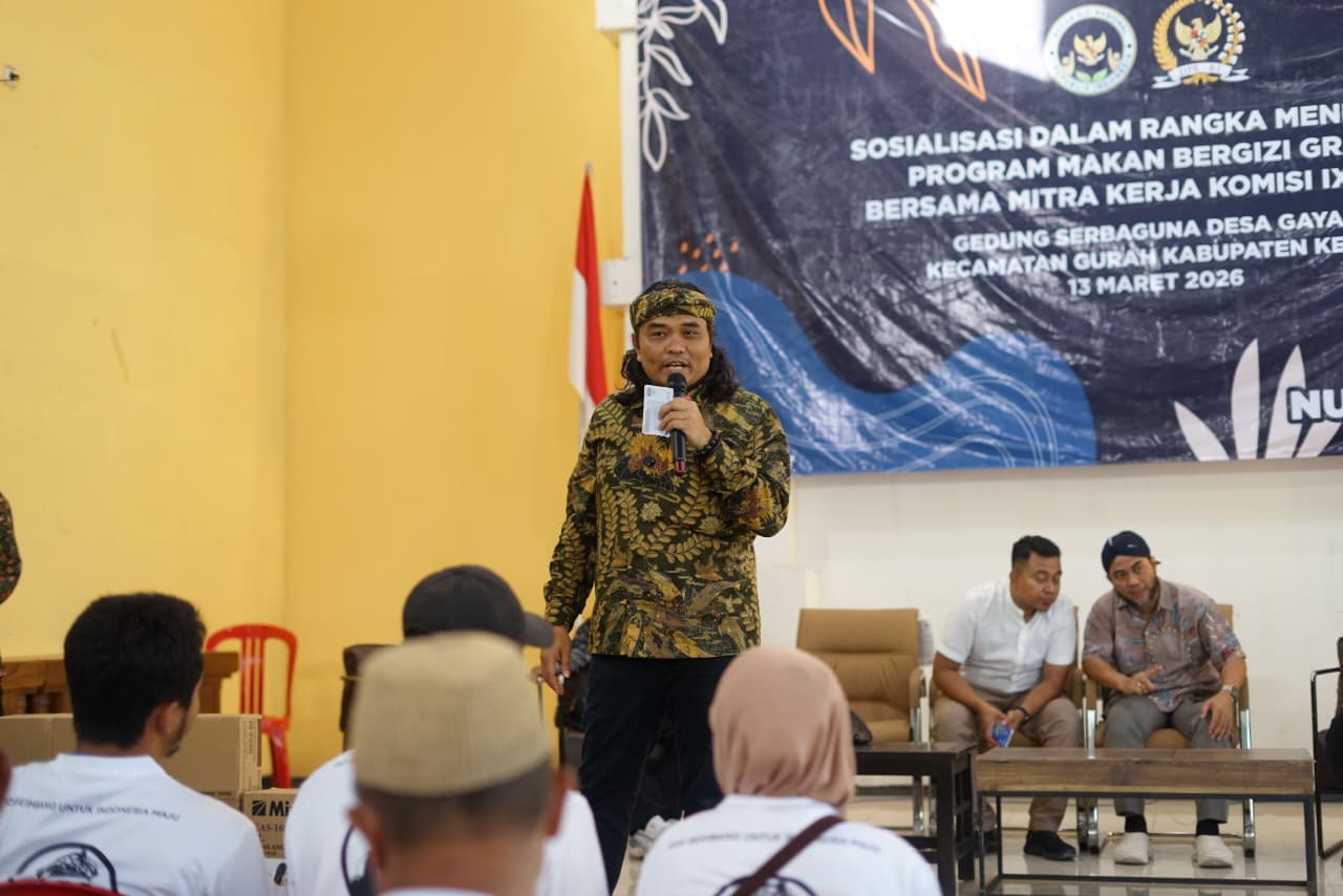 Sosialisasi program makan bergizi gratis di Kediri