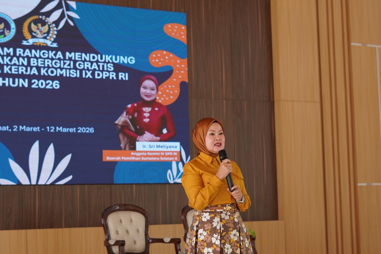 Anggota Komisi IX DPR RI, Sri Meliyana sosialisasi program makan bergizi gratis