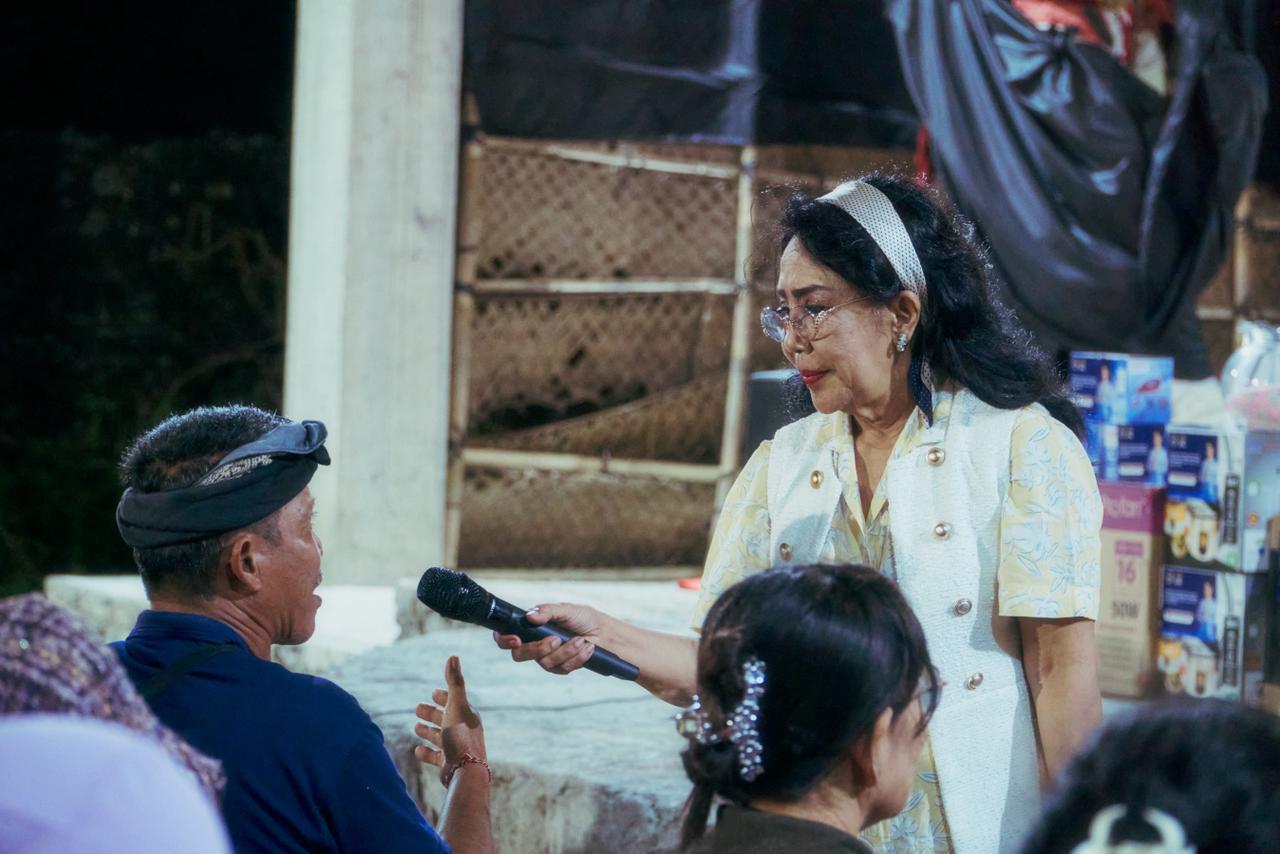 Anggota Komisi IX DPR RI, Tutik Kusuma Wardhani sosialisasi program makan bergizi gratis di Bangli