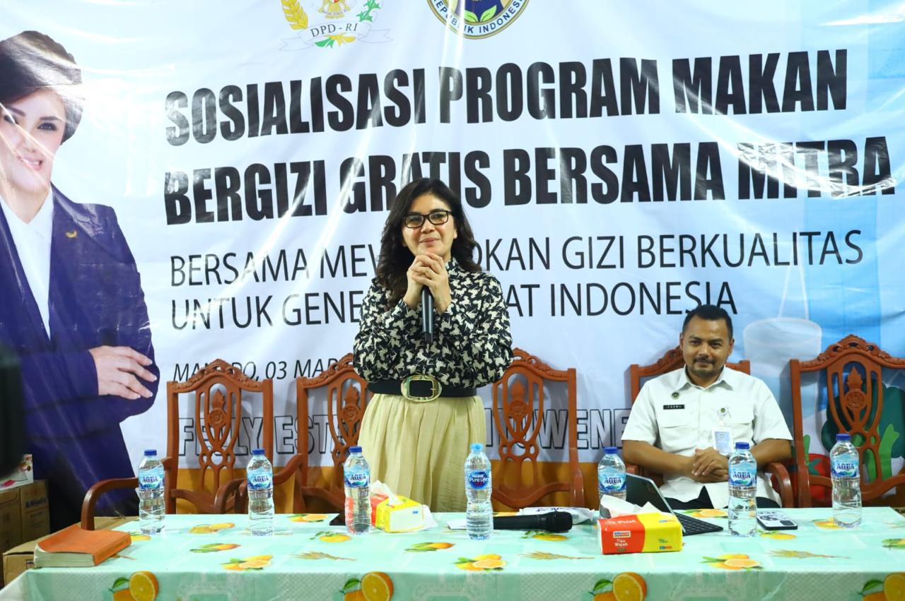 Sosialisasi Program MBG di Minahasa