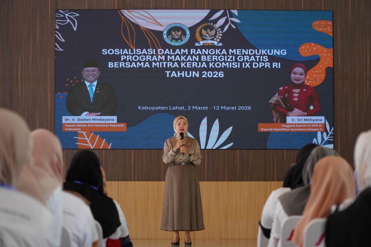 Sosialisasi Program Makan Bergizi Gratis (MBG) digelar di Gedung Pendopoan Kabupaten Lahat