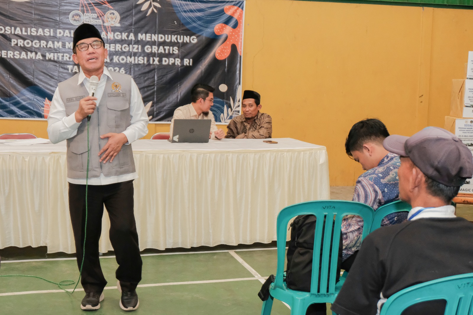 Sosialisasi program makan bergizi gratis di Kendal