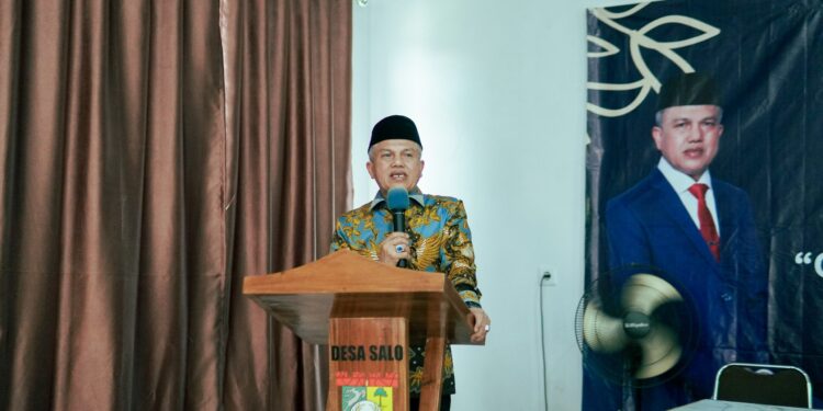 Anggota Komisi IX DPR RI, Sahidin sosialisasi program MBG