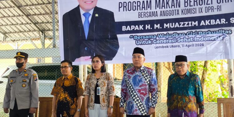 Sosialisasi program MBG di Lombok Utara