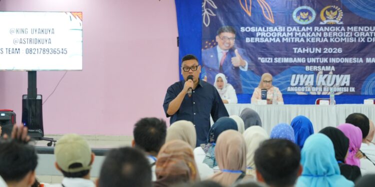 Uya Kuya sosialisasi program MBG di Jakarta