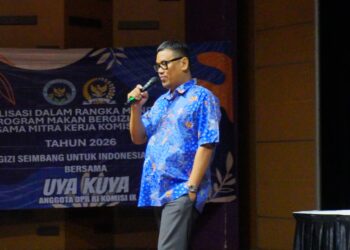 Anggota Komisi IX DPR RI, Uya Kuya sosialisasi program MBG di Jakarta