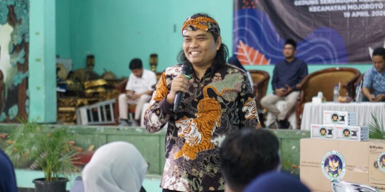 Kegiatan Sosialisasi Program Makan Bergizi Gratis (MBG) bersama mitra kerja tahun 2026 digelar di Gedung Serba Guna Kelurahan Bandar Lor, Kecamatan Mojoroto, Kota Kediri.