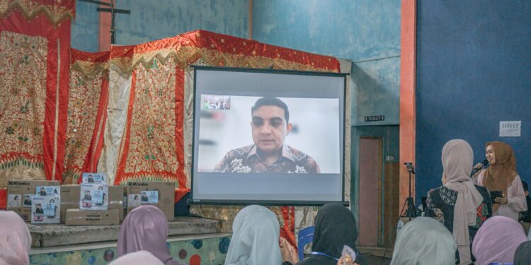 Kegiatan sosialisasi program MBG di Kecamatan Baso Agam