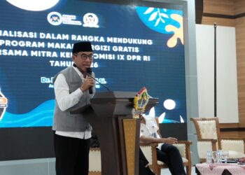 Anggota Komisi IX DPR RI, Muh Haris bersama mitra kerja Badan Gizi Nasional (BGN) sukses menyelenggarakan program Makan Bergizi Gratis (MBG) di Wisma Perdamaian, Kota Semarang