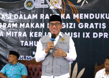 Anggota Komisi IX DPR RI, Muh Haris sosialisasikan program MBG di Salatiga