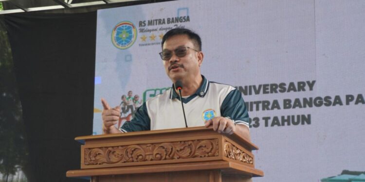 Anggota Komisi IX DPR RI, Edy Wuryanto sosialisasi program MBG di Pati