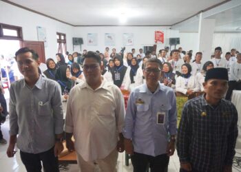 Kegiatan sosialisasi program MBG di Aula Kantor Desa Jolontoro, Kecamatan Sapuran, Kabupaten Wonosobo