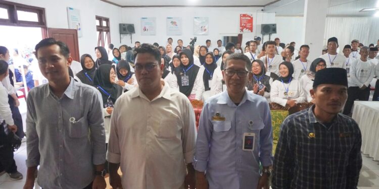 Kegiatan sosialisasi program MBG di Aula Kantor Desa Jolontoro, Kecamatan Sapuran, Kabupaten Wonosobo