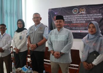 Sosialisasi Program Makan Bergizi Gratis (MBG) bersama mitra kerja Badan Gizi Nasional (BGN) sukses digelar di wilayah Gunung Sindur, Kabupaten Bogor