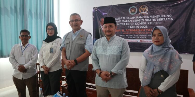 Sosialisasi Program Makan Bergizi Gratis (MBG) bersama mitra kerja Badan Gizi Nasional (BGN) sukses digelar di wilayah Gunung Sindur, Kabupaten Bogor