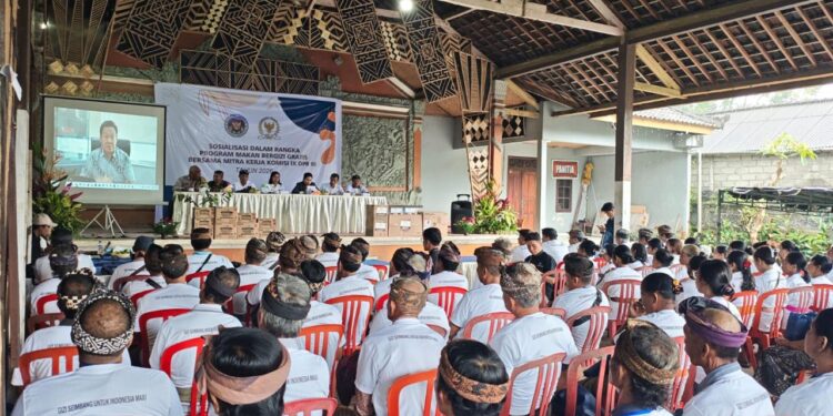 Sosialisasi program MBG di Tabanan, Bali