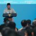 GROUNDBREAKING-Presiden Prabowo Subianto melakukan Groundbreaking proyek hilirisasi nasional tahap II di Refinery Unit IV Cilacap, Jawa Tengah, pada Rabu (29 April 2026). (Foto: BPMI Setpres).
