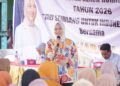 Anggota Komisi IX DPR RI, Maharani sosialisasikan program MBG di Rokan Hilir.