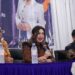 Anggota Komisi IX DPR RI, Nafa Urbach sosialisasikan program MBG di Desa Pingit, Temanggung.