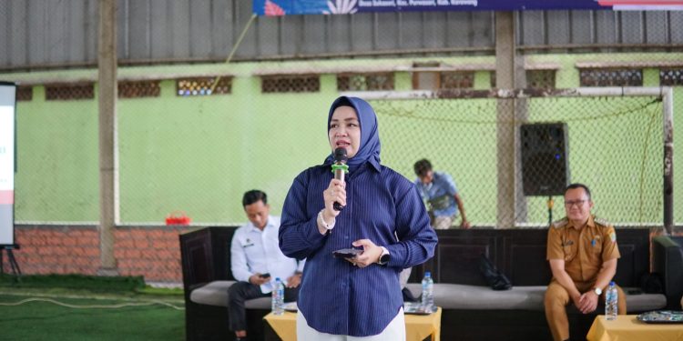 Sosialisasi MBG di Desa Sukaseri.