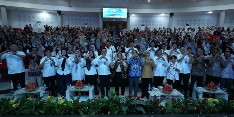Program BGN Goes to Campus digelar di Auditorium Prof. A. Amiruddin, Fakultas Kedokteran Universitas Hasanuddin.