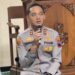 KULTUM SUBUH-Kapolres Wonogiri, AKBP Deni Septiawan, S.I.K, M.H, saat memberikan Kultum usai Salah Subuh. (Foto Ist).